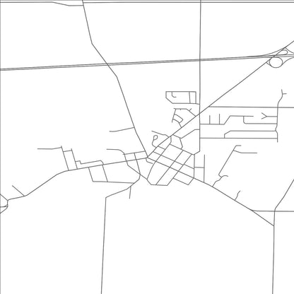 ROAD MAP OF LODI, OHIO BY MAPBAKES