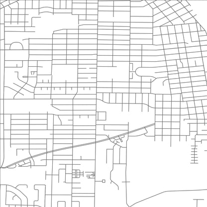 ROAD MAP OF LORAIN, OHIO BY MAPBAKES