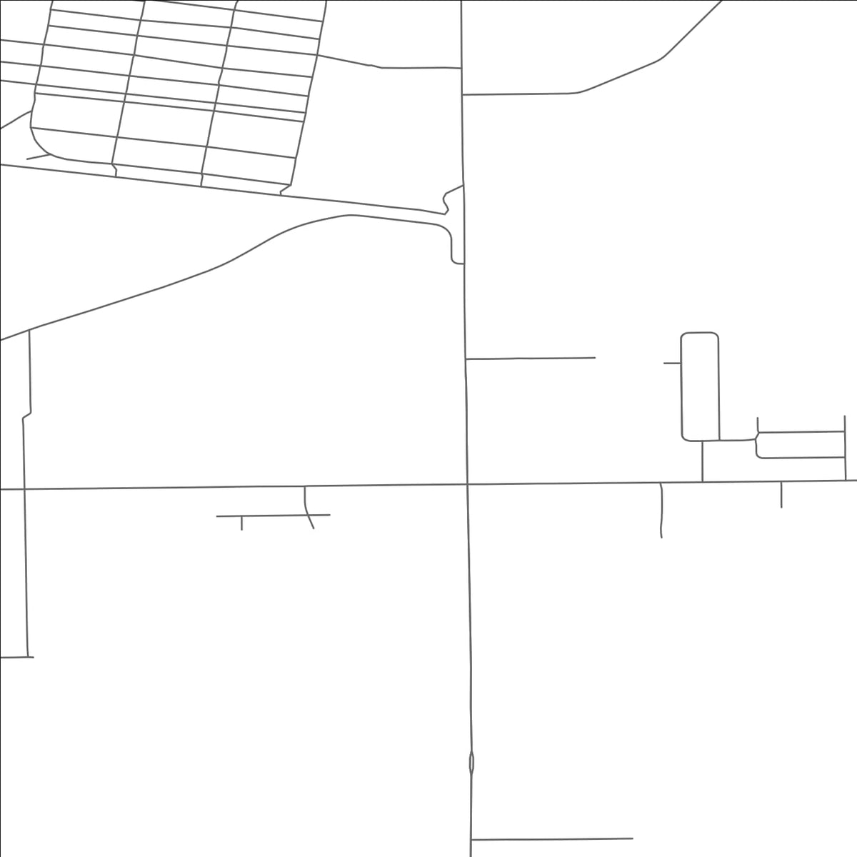 ROAD MAP OF LORDSTOWN, OHIO BY MAPBAKES