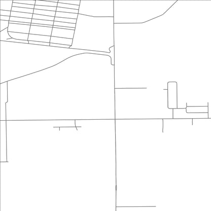 ROAD MAP OF LORDSTOWN, OHIO BY MAPBAKES