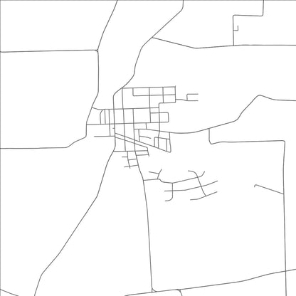 ROAD MAP OF LYNCHBURG, OHIO BY MAPBAKES