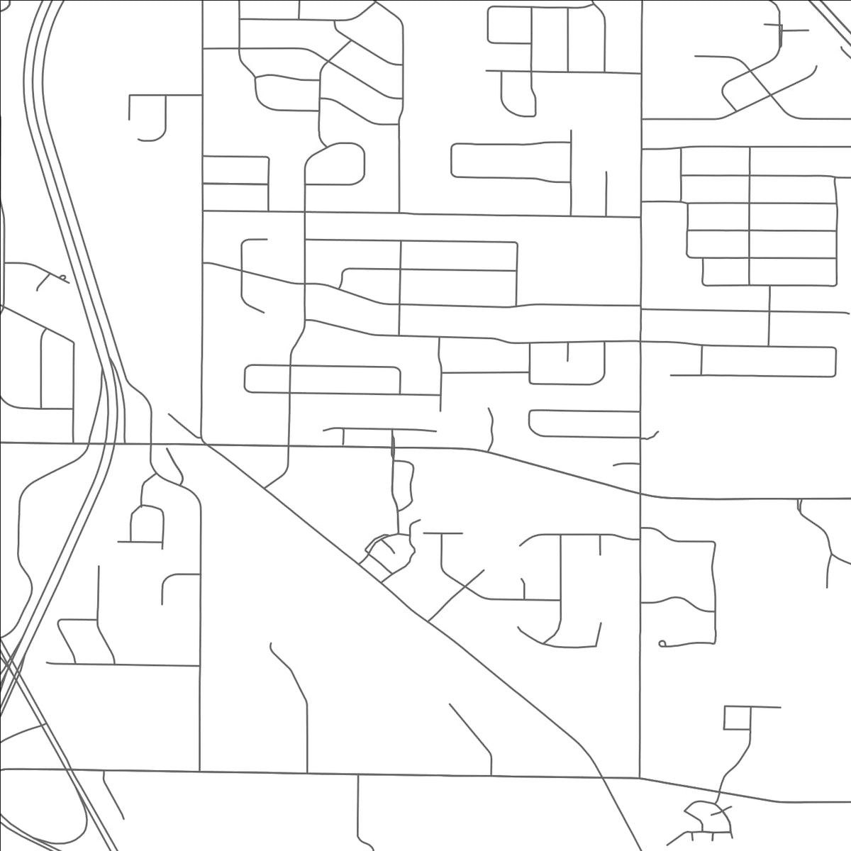 ROAD MAP OF MACEDONIA, OHIO BY MAPBAKES