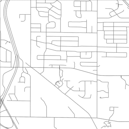 ROAD MAP OF MACEDONIA, OHIO BY MAPBAKES