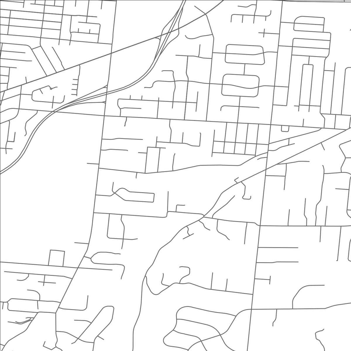 ROAD MAP OF MADEIRA, OHIO BY MAPBAKES