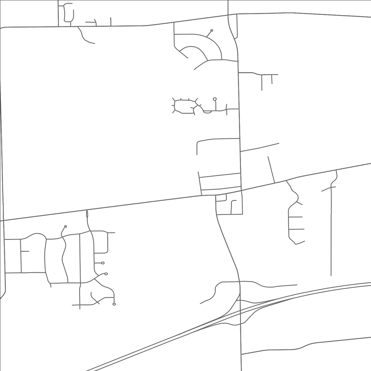 ROAD MAP OF MADISON, OHIO BY MAPBAKES