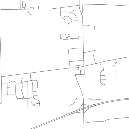 ROAD MAP OF MADISON, OHIO BY MAPBAKES