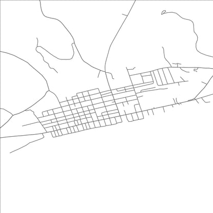 ROAD MAP OF MANCHESTER, OHIO BY MAPBAKES