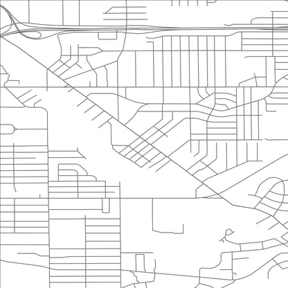 ROAD MAP OF MAPLE HEIGHTS, OHIO BY MAPBAKES