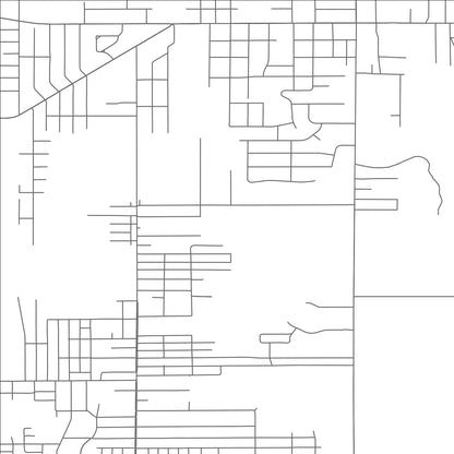 ROAD MAP OF MAPLEWOOD PARK, OHIO BY MAPBAKES