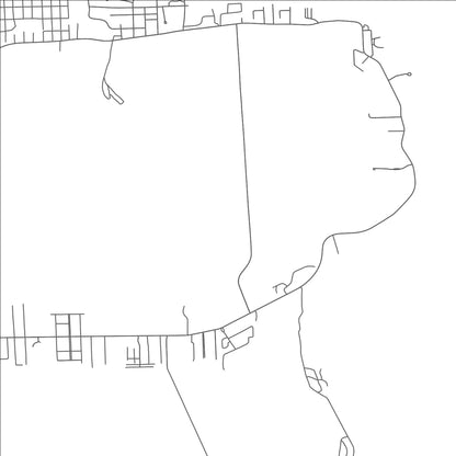 ROAD MAP OF MARBLEHEAD, OHIO BY MAPBAKES