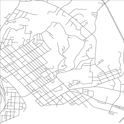 ROAD MAP OF MARIETTA, OHIO BY MAPBAKES