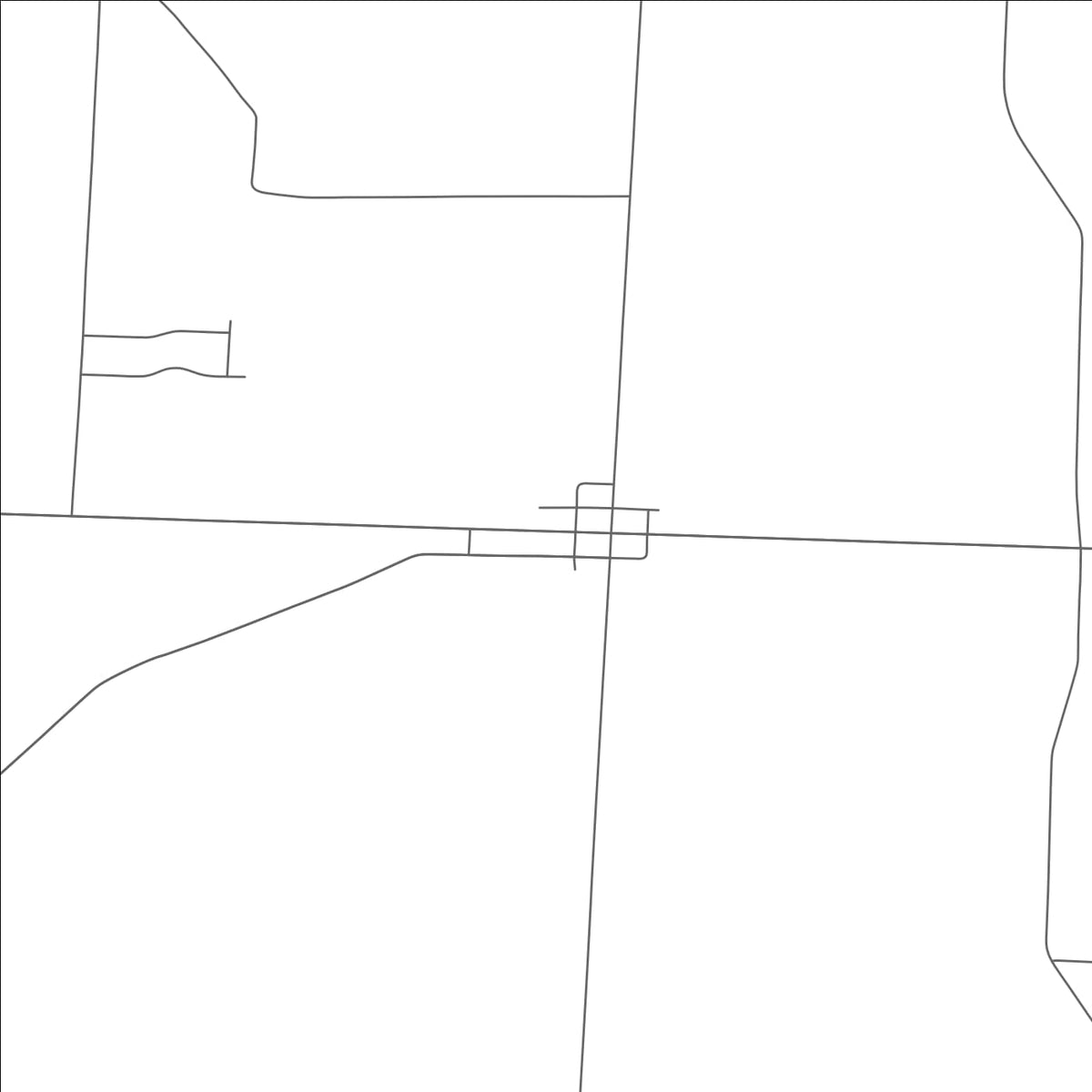 ROAD MAP OF MARLBORO, OHIO BY MAPBAKES