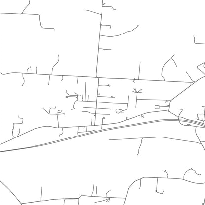 ROAD MAP OF MARNE, OHIO BY MAPBAKES