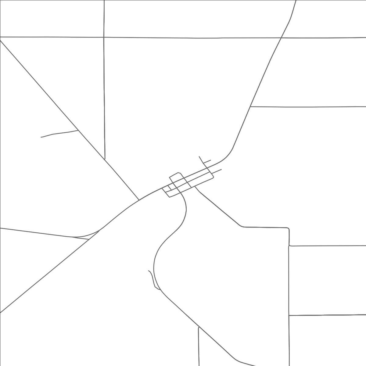 ROAD MAP OF MARSEILLES, OHIO BY MAPBAKES