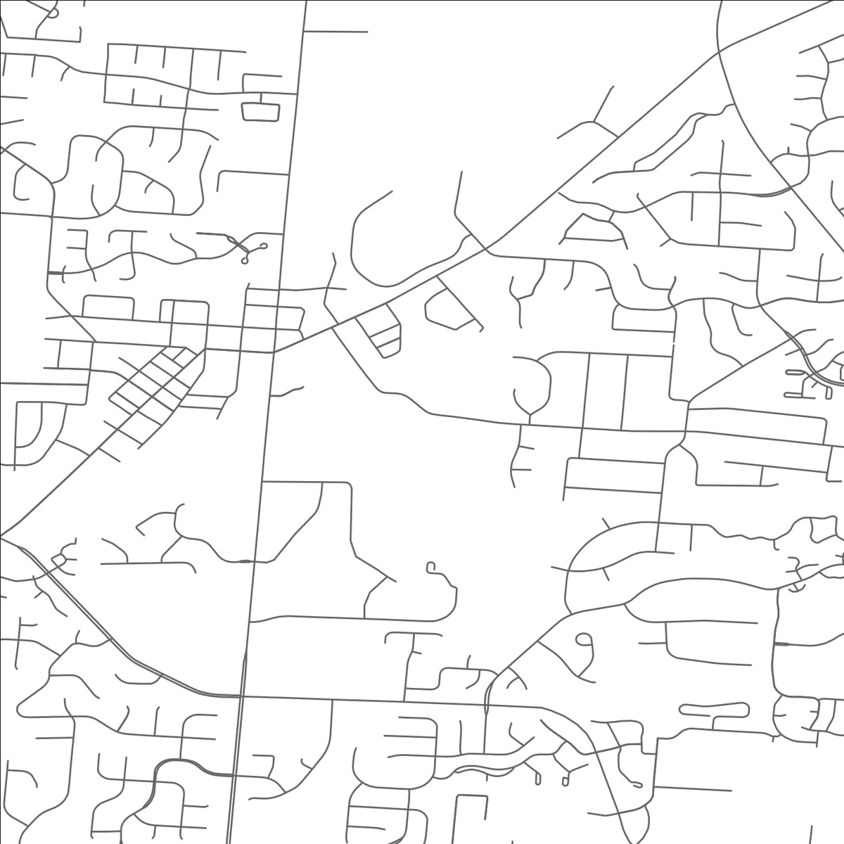 ROAD MAP OF MASON, OHIO BY MAPBAKES