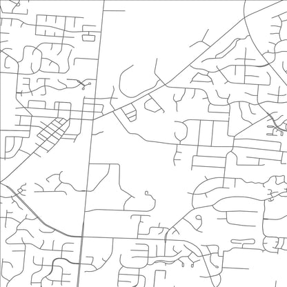 ROAD MAP OF MASON, OHIO BY MAPBAKES