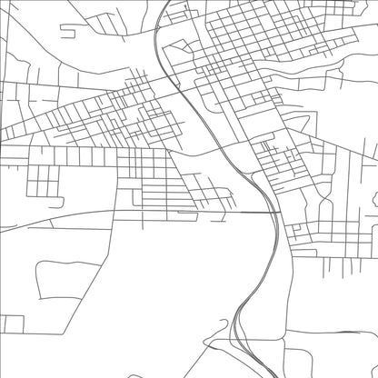 ROAD MAP OF MASSILLON, OHIO BY MAPBAKES