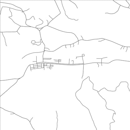 ROAD MAP OF MCDERMOTT, OHIO BY MAPBAKES