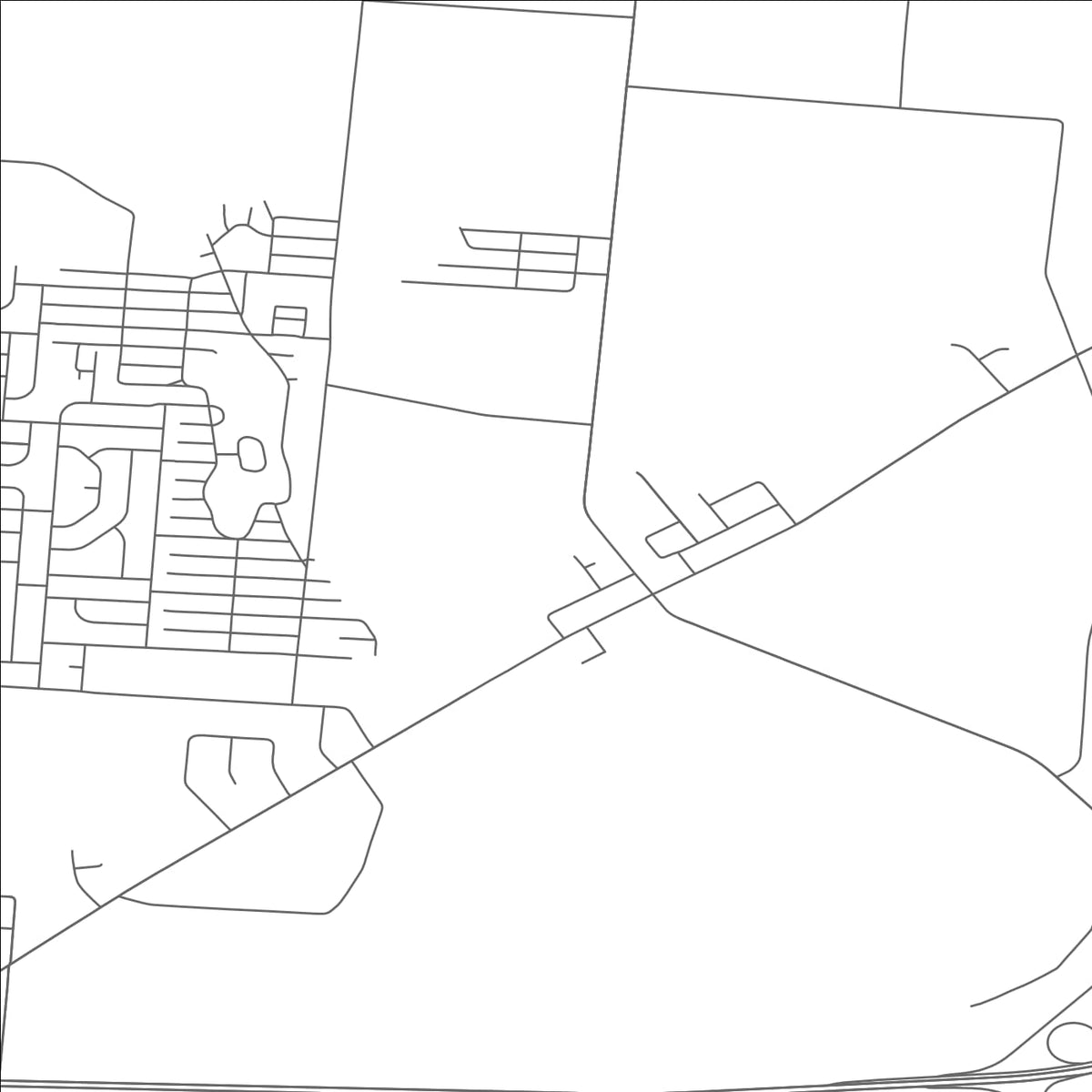 ROAD MAP OF MEDWAY, OHIO BY MAPBAKES