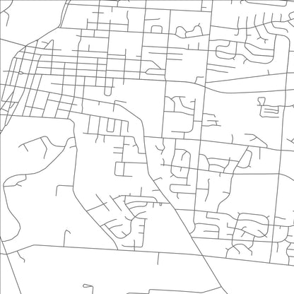 ROAD MAP OF MIAMISBURG, OHIO BY MAPBAKES
