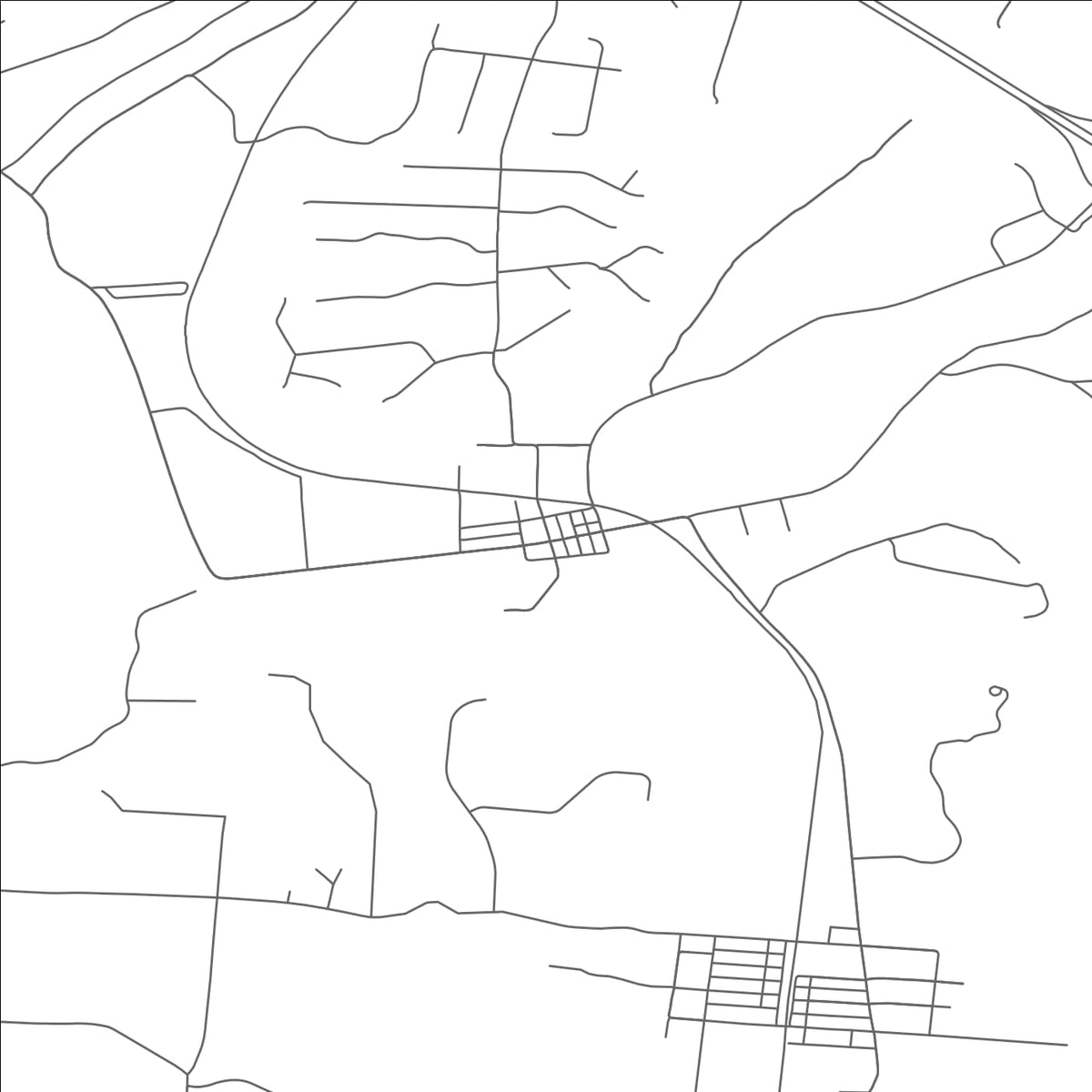 ROAD MAP OF MIAMIVILLE, OHIO BY MAPBAKES