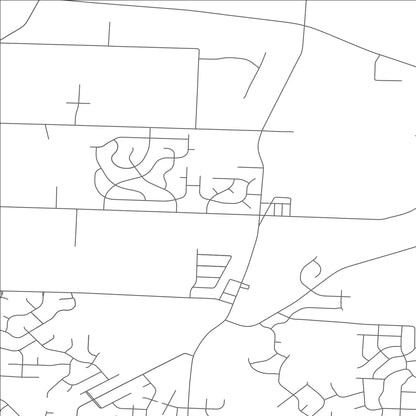 ROAD MAP OF MIDDLEBRANCH, OHIO BY MAPBAKES