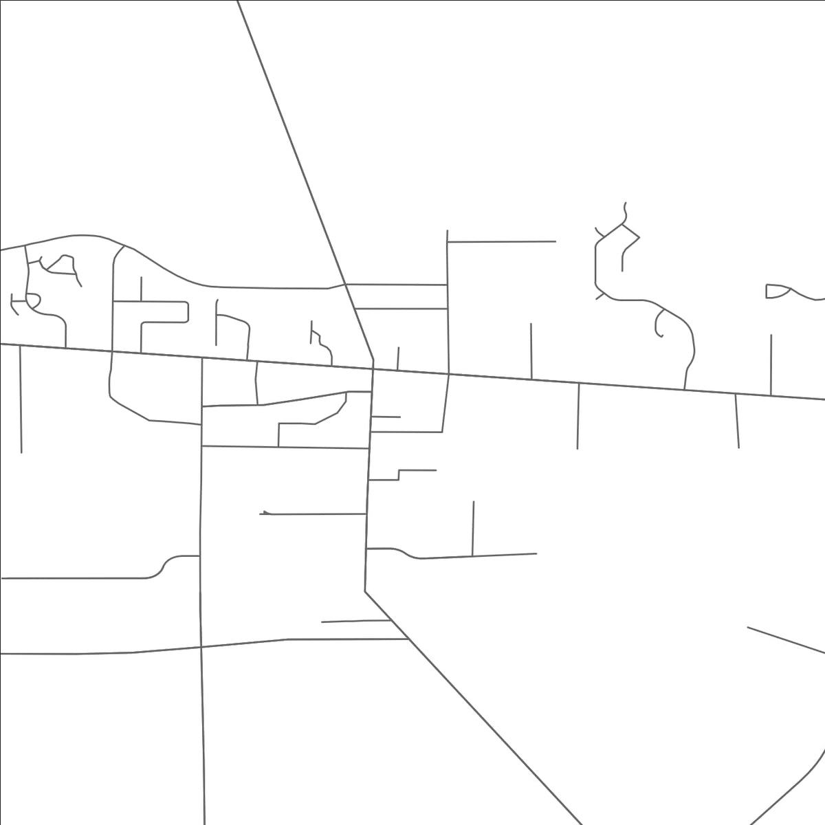 ROAD MAP OF MIDDLEFIELD, OHIO BY MAPBAKES