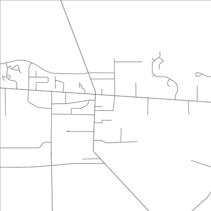ROAD MAP OF MIDDLEFIELD, OHIO BY MAPBAKES