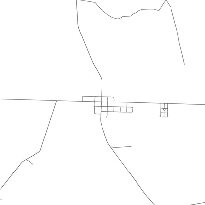 ROAD MAP OF MIDWAY, OHIO BY MAPBAKES