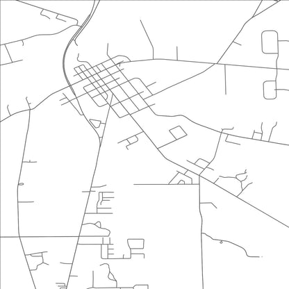 ROAD MAP OF MILAN, OHIO BY MAPBAKES