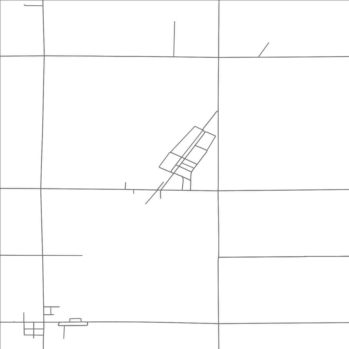 ROAD MAP OF MILTON CENTER, OHIO BY MAPBAKES