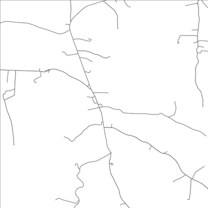 ROAD MAP OF MILTONSBURG, OHIO BY MAPBAKES