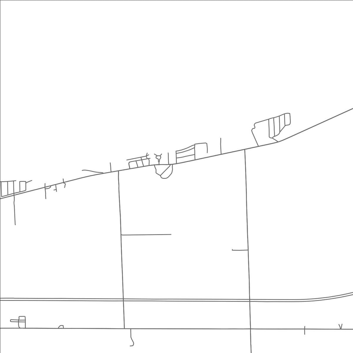 ROAD MAP OF MITIWANGA, OHIO BY MAPBAKES