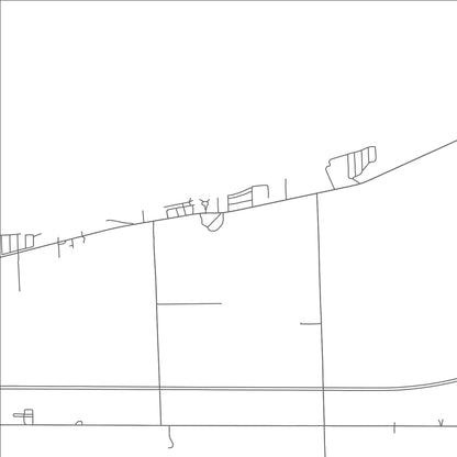 ROAD MAP OF MITIWANGA, OHIO BY MAPBAKES
