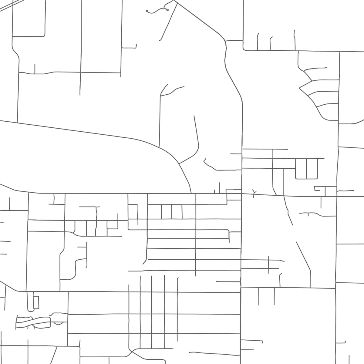 ROAD MAP OF MOGADORE, OHIO BY MAPBAKES