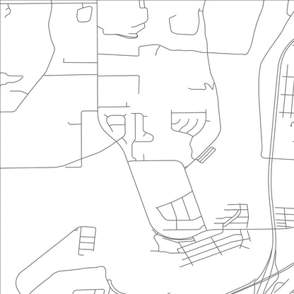 ROAD MAP OF MORAINE, OHIO BY MAPBAKES