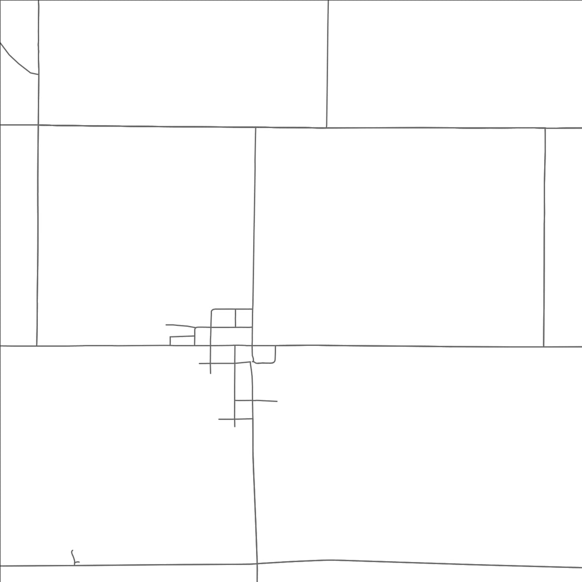 ROAD MAP OF MORRAL, OHIO BY MAPBAKES