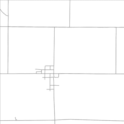 ROAD MAP OF MORRAL, OHIO BY MAPBAKES