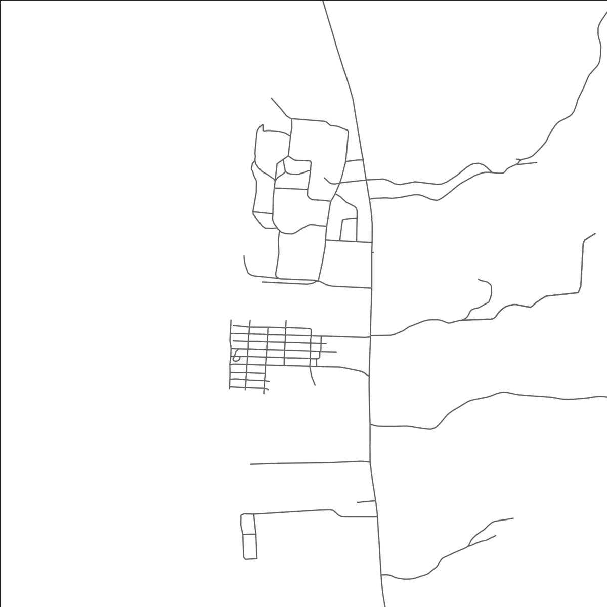 ROAD MAP OF MOSCOW, OHIO BY MAPBAKES