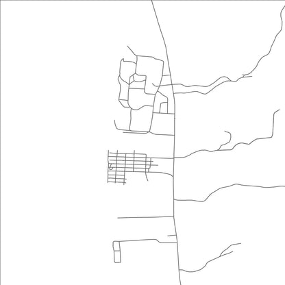 ROAD MAP OF MOSCOW, OHIO BY MAPBAKES