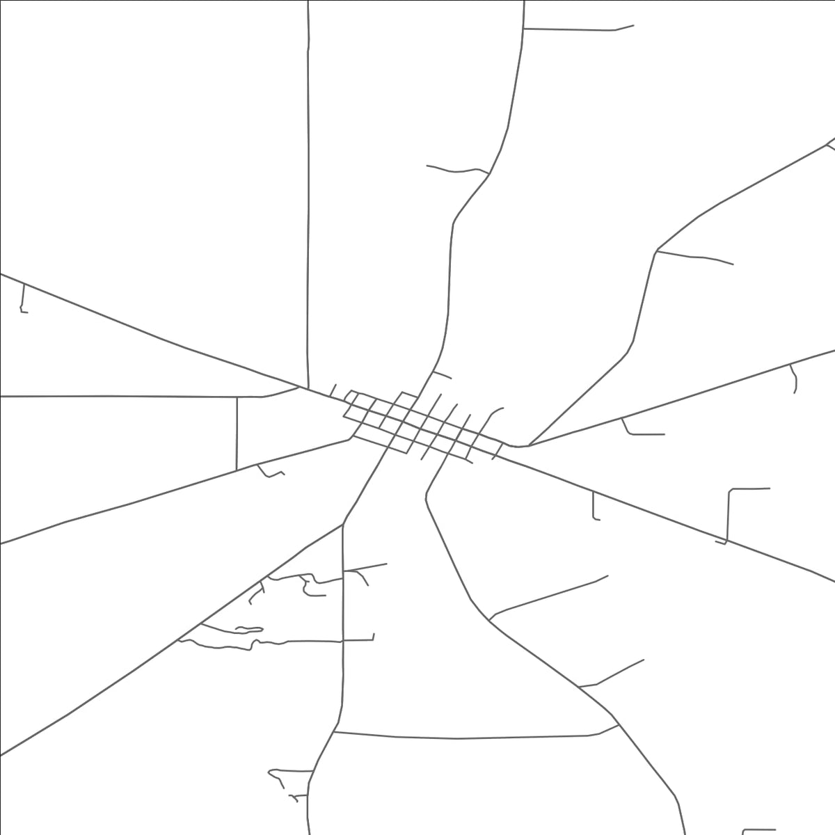 ROAD MAP OF MOUNT EATON, OHIO BY MAPBAKES