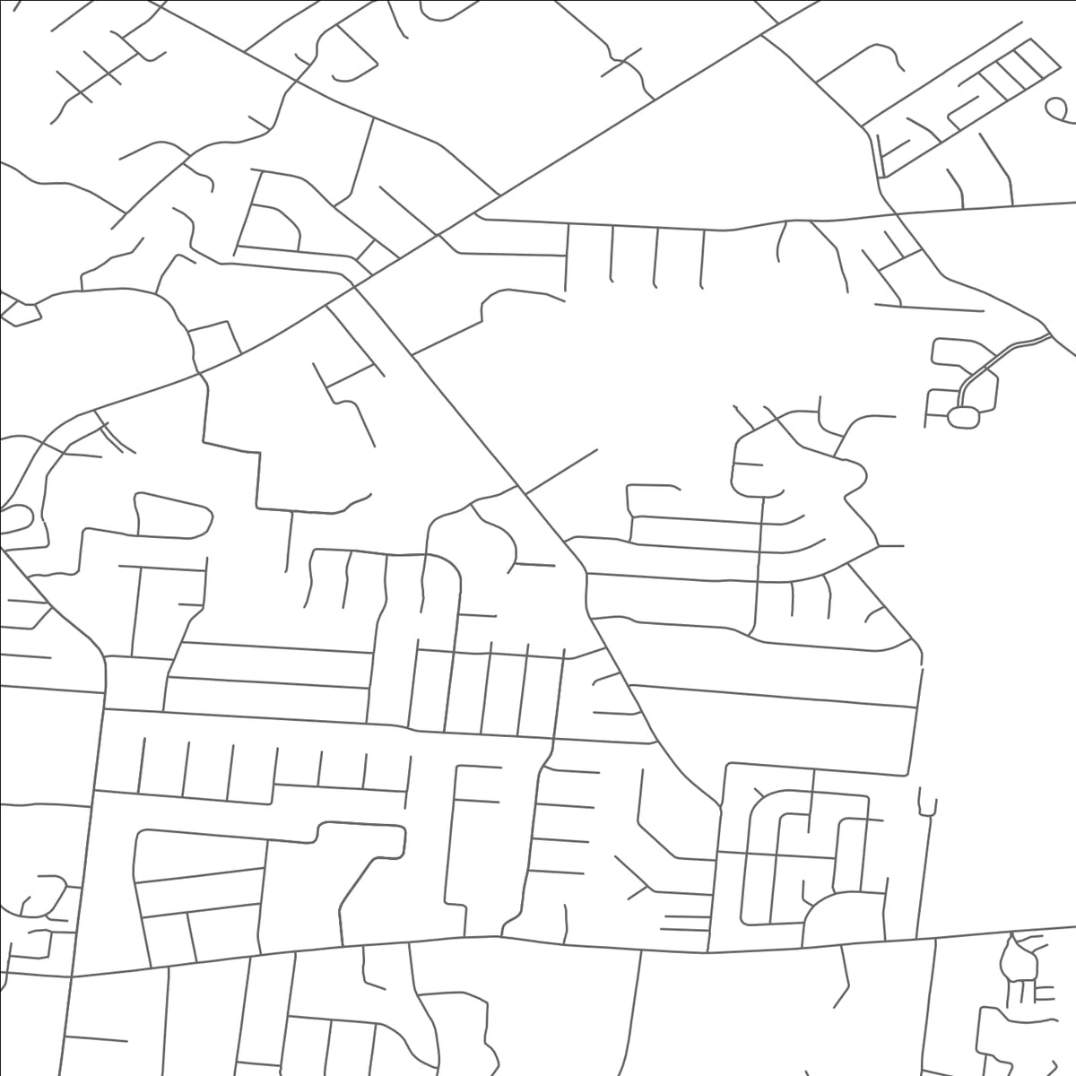 ROAD MAP OF MOUNT REPOSE, OHIO BY MAPBAKES