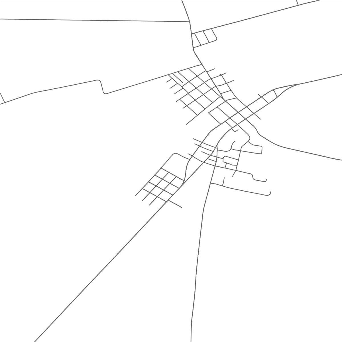 ROAD MAP OF MOUNT STERLING, OHIO BY MAPBAKES