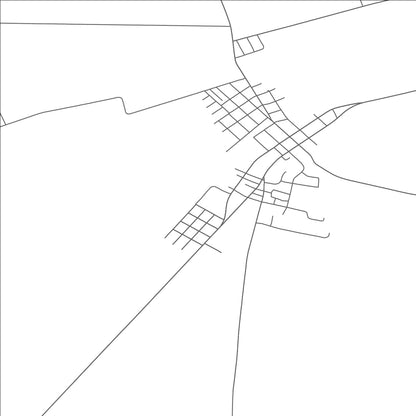 ROAD MAP OF MOUNT STERLING, OHIO BY MAPBAKES