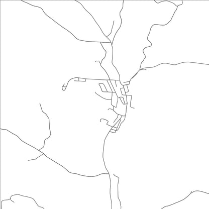 ROAD MAP OF MURRAY CITY, OHIO BY MAPBAKES