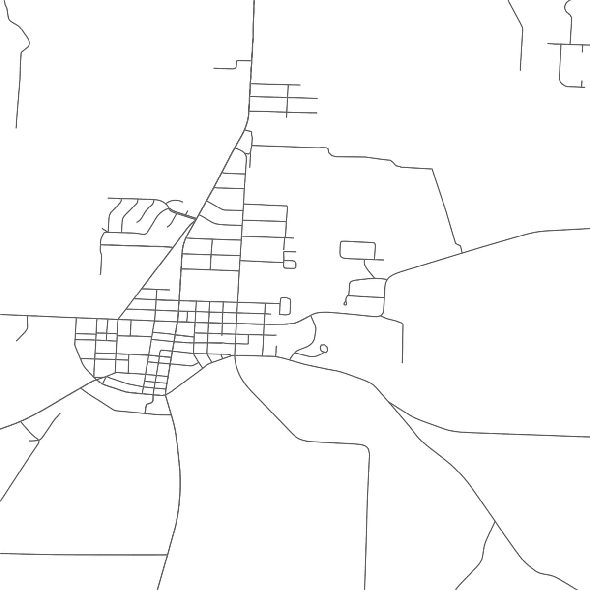 ROAD MAP OF NAVARRE, OHIO BY MAPBAKES