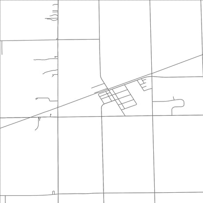 ROAD MAP OF NEAPOLIS, OHIO BY MAPBAKES