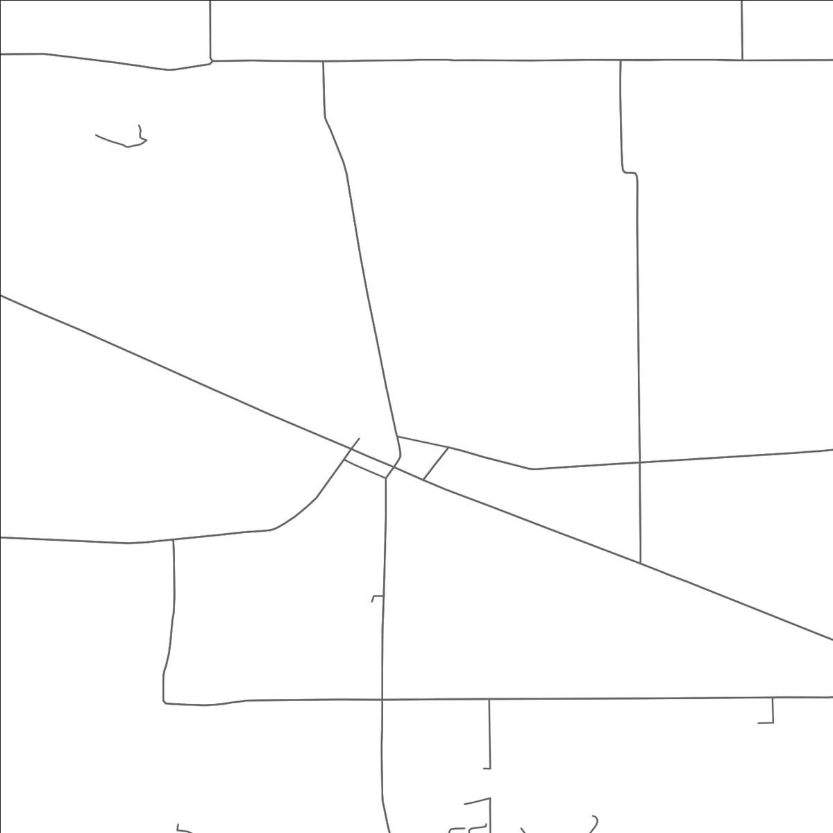 ROAD MAP OF NEW PITTSBURG, OHIO BY MAPBAKES