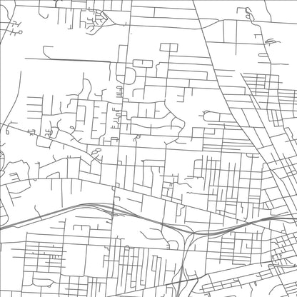 ROAD MAP OF NEWARK, OHIO BY MAPBAKES