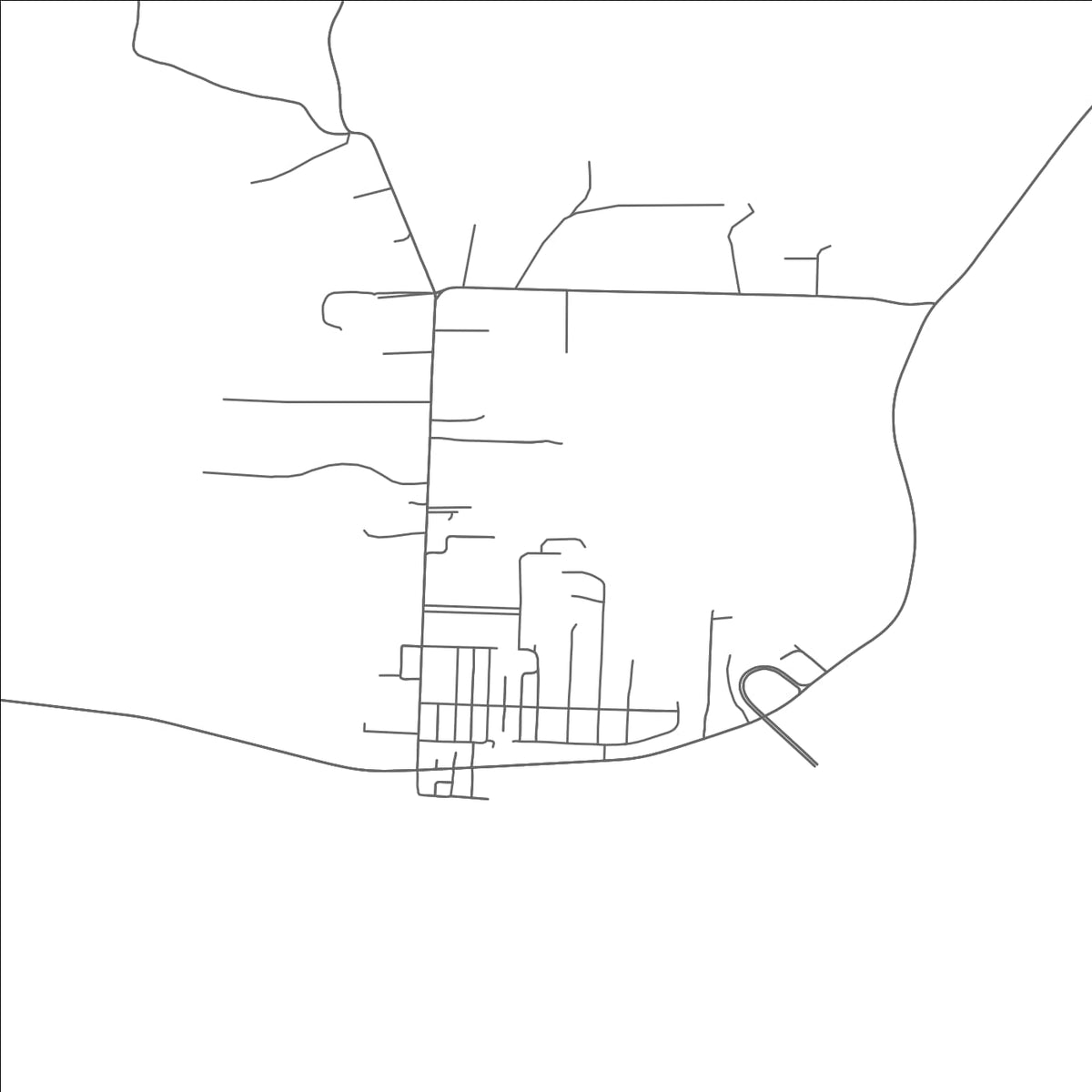 ROAD MAP OF NEWPORT, OHIO BY MAPBAKES